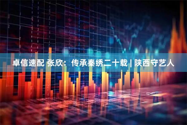卓信速配 张欣：传承秦绣二十载 | 陕西守艺人